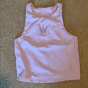 Crowned athletics Purple Tank